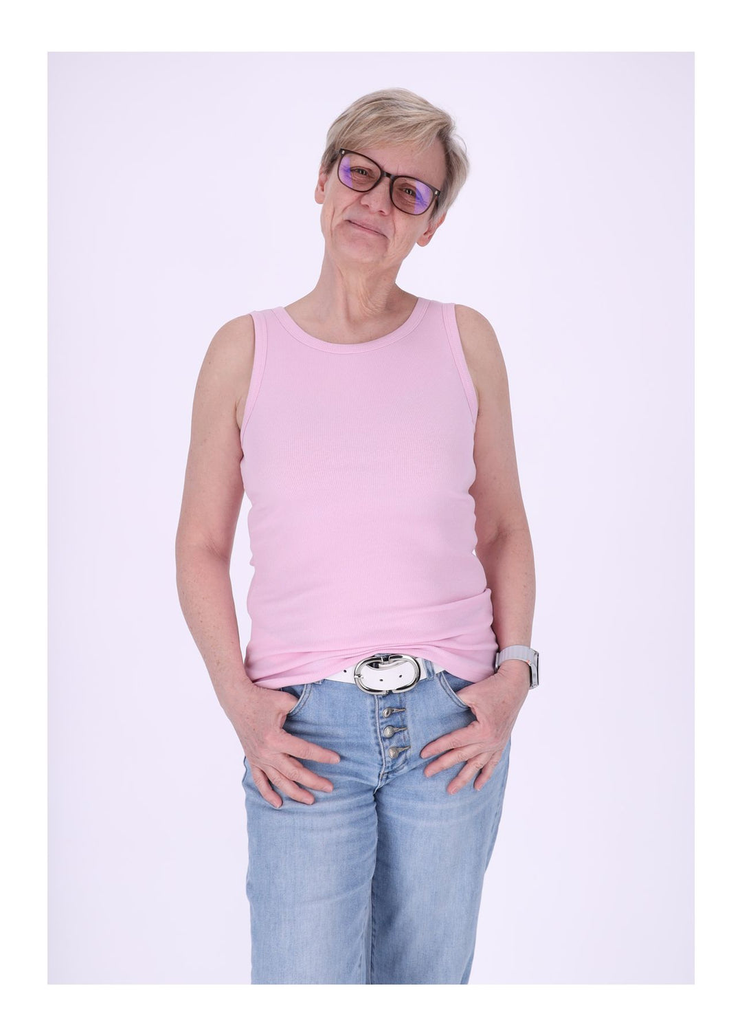 New View Damen T-Shirt Feinripp
