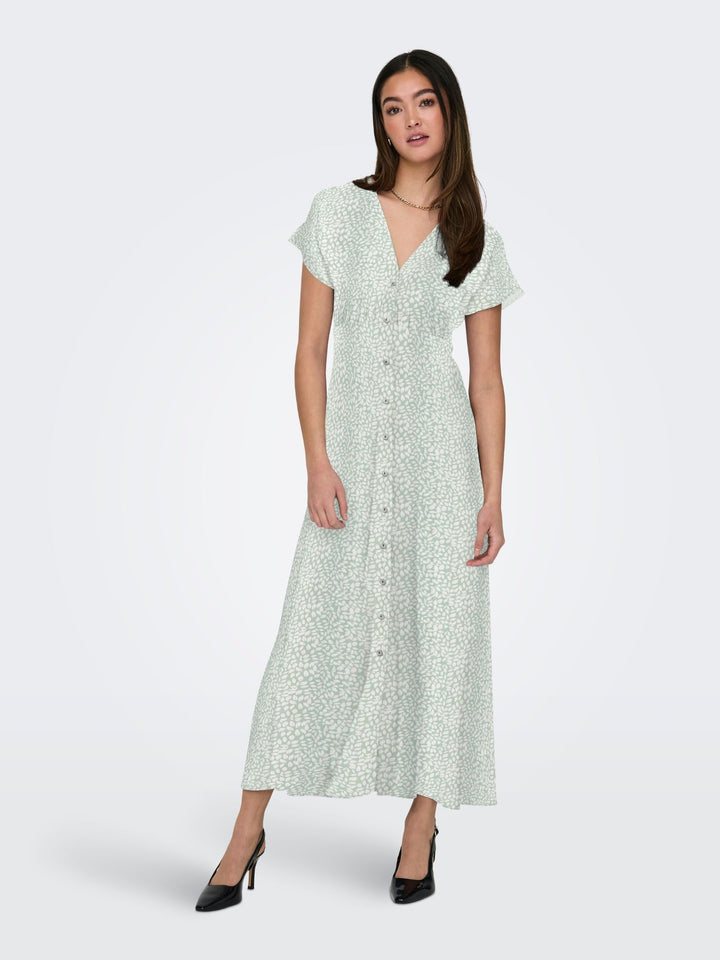 ONLY Nova Life Viskose Maxi Kleid
