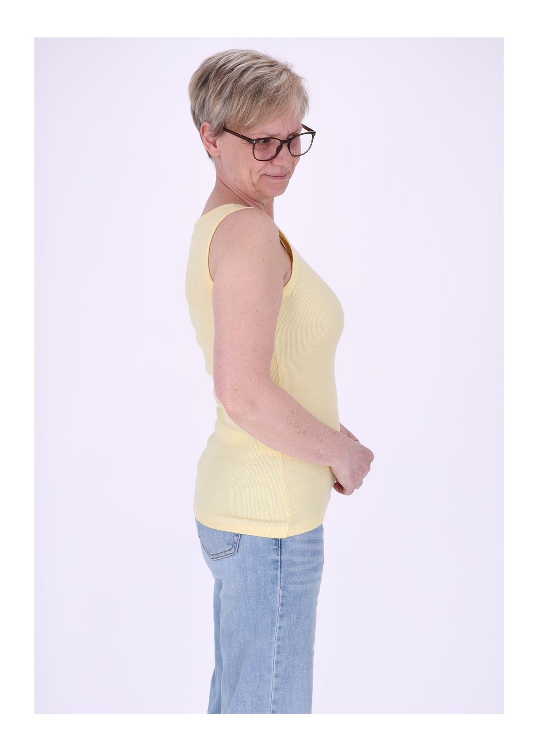 New View Damen T-Shirt Feinripp