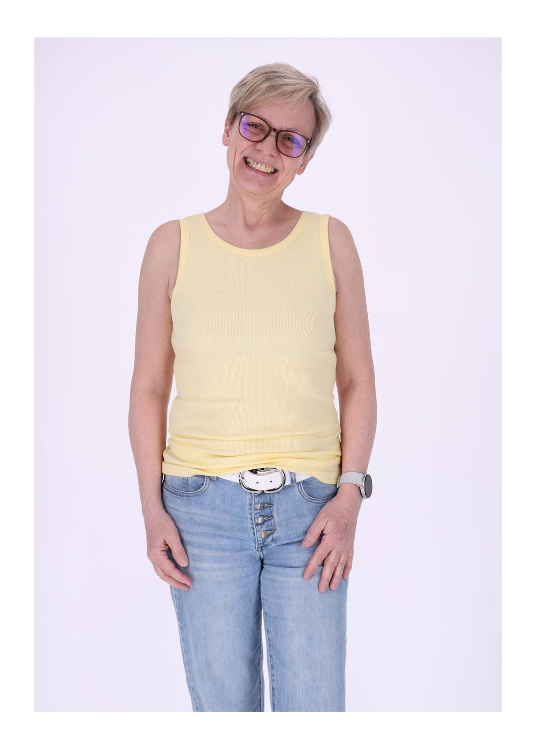 New View Damen T-Shirt Feinripp