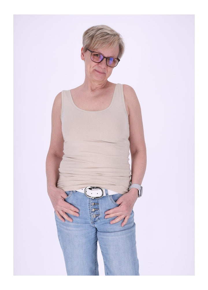 BELLUNO Top Damen Baumwolle