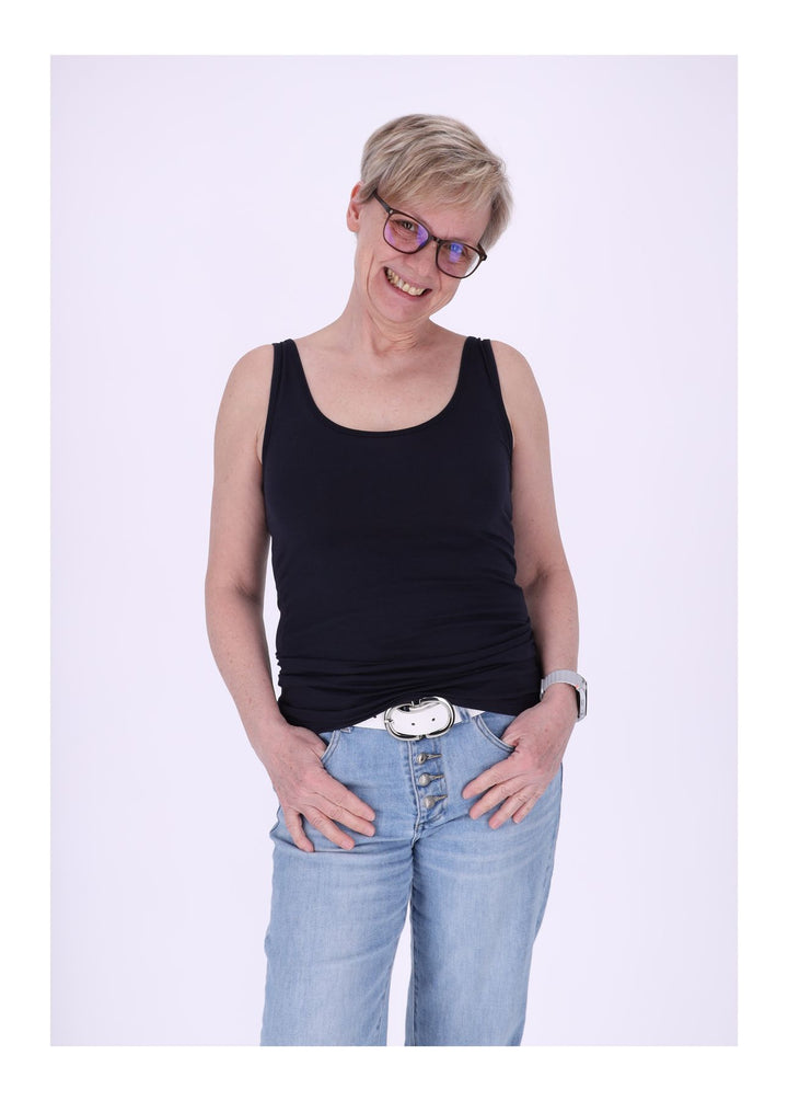 BELLUNO Top Damen Baumwolle