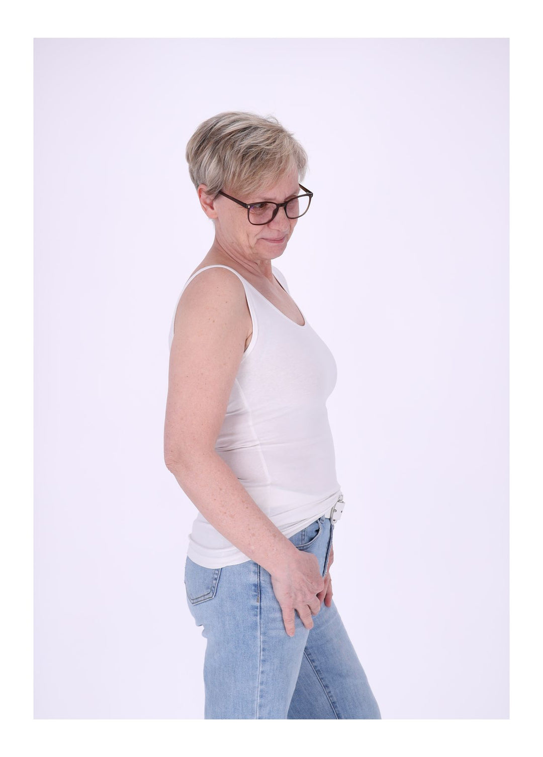 BELLUNO Top Damen Baumwolle