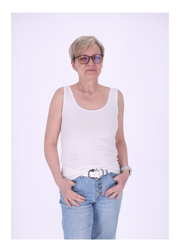 BELLUNO Top Damen Baumwolle