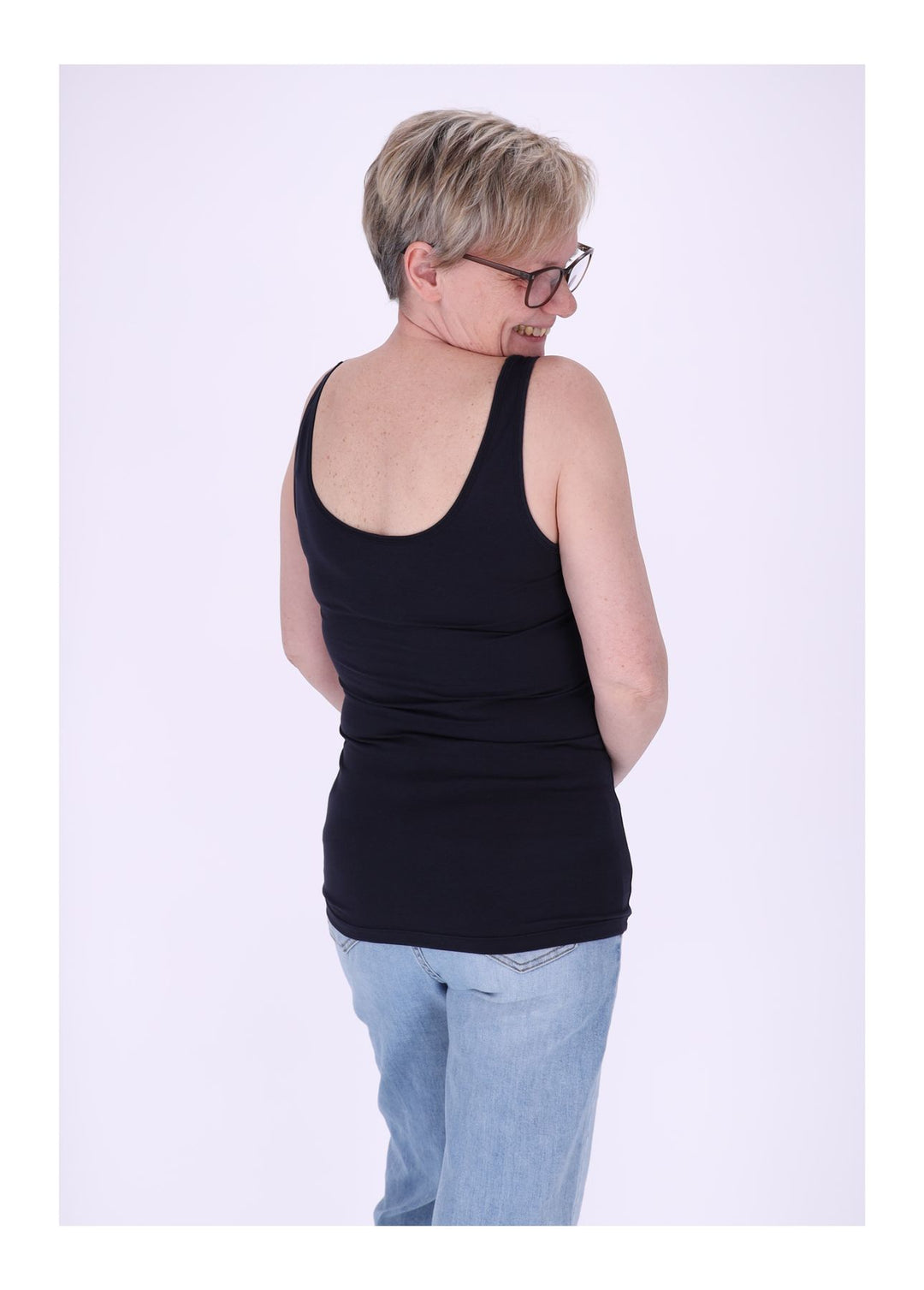 BELLUNO Top Damen Baumwolle