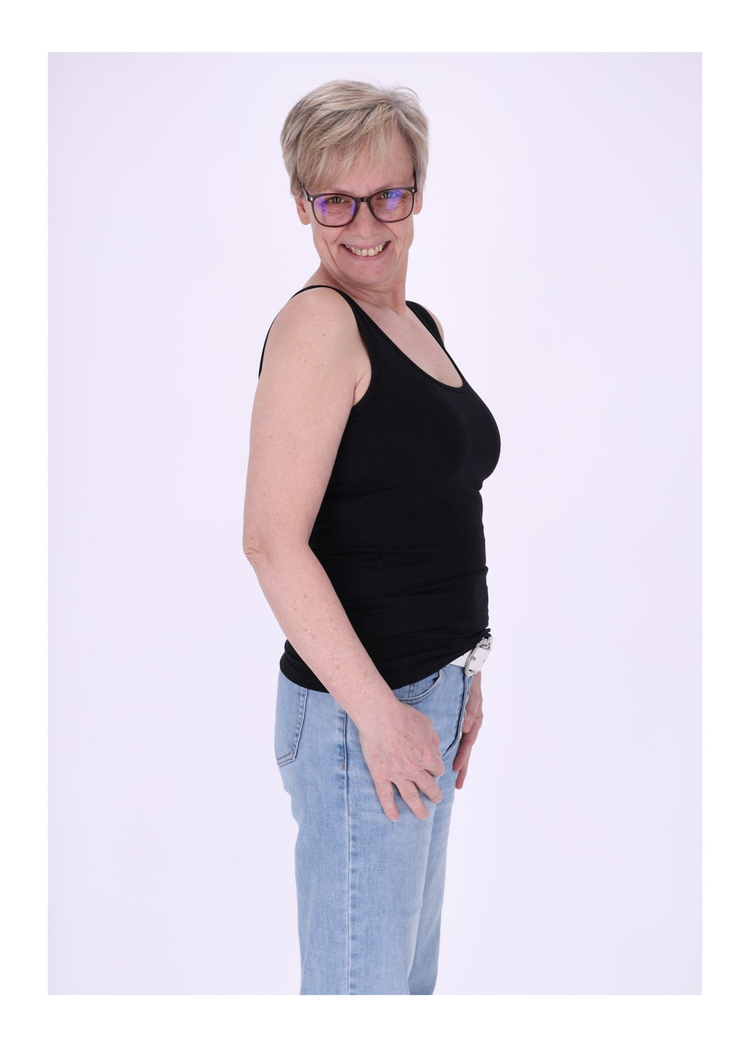 BELLUNO Top Damen Baumwolle