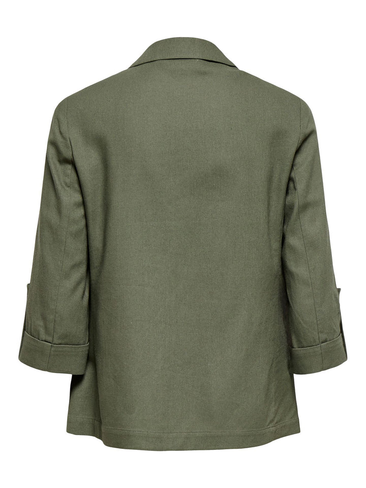 ONLGOA 3/4 UNLINE LINEN BL BLAZER C