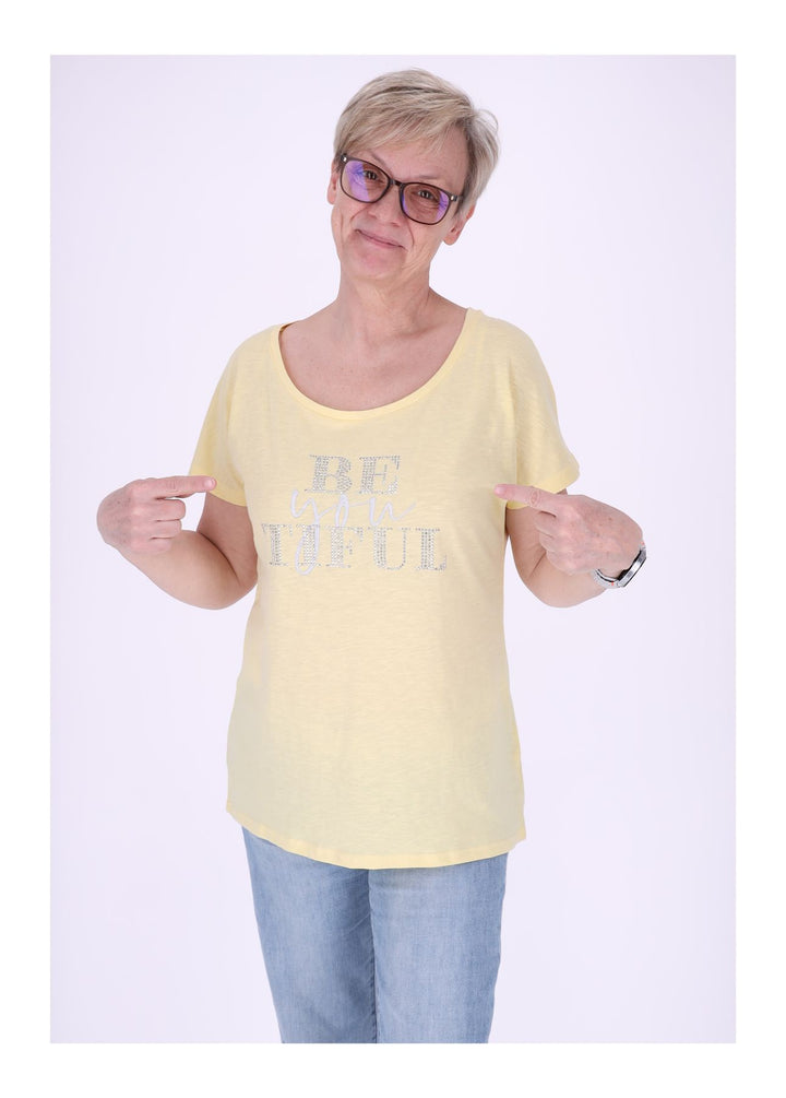 New View Damen T-Shirt Be You Tiful
