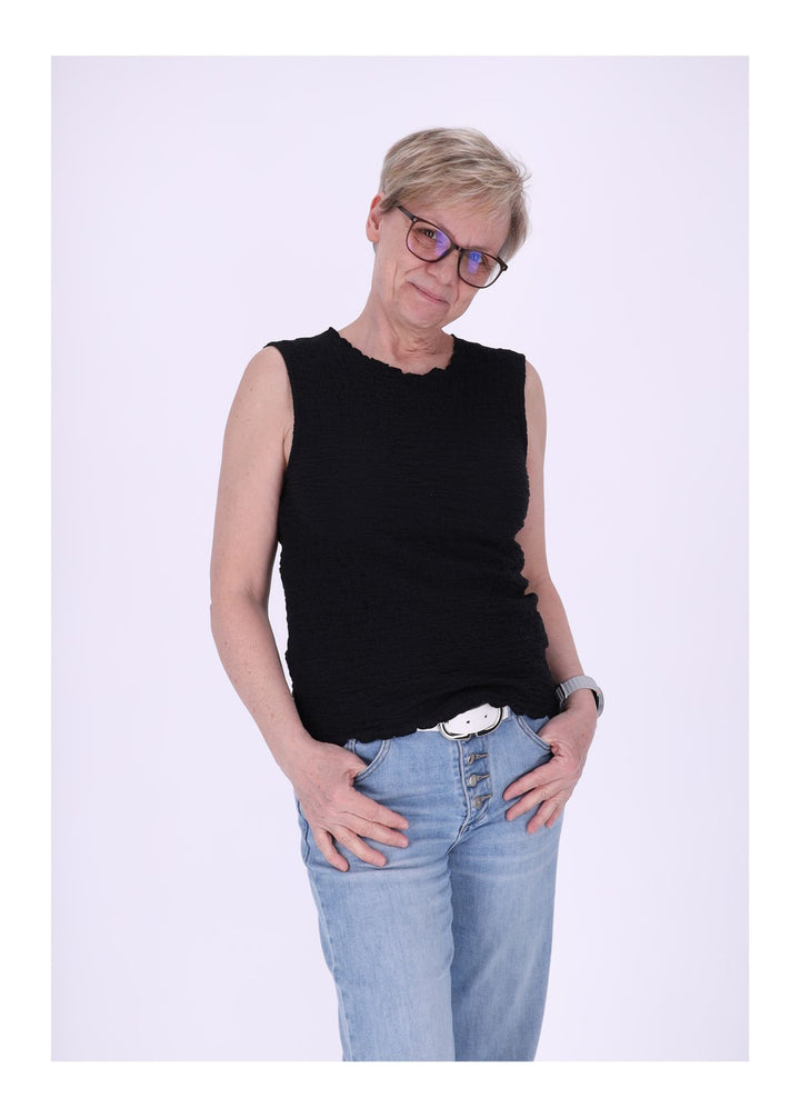New View Cropped T-Shirt Damen