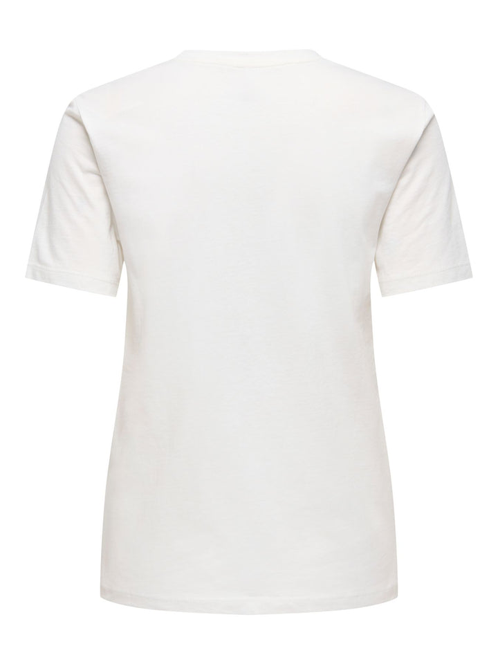 ONLY Henny Damen T-Shirt Bio-Baumwolle