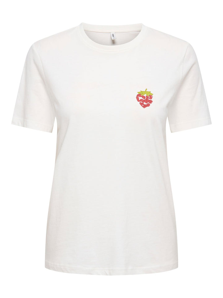 ONLY Henny Damen T-Shirt Bio-Baumwolle