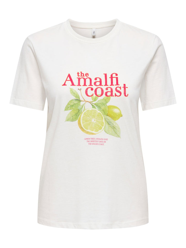 ONLY Henny Damen T-Shirt Bio-Baumwolle