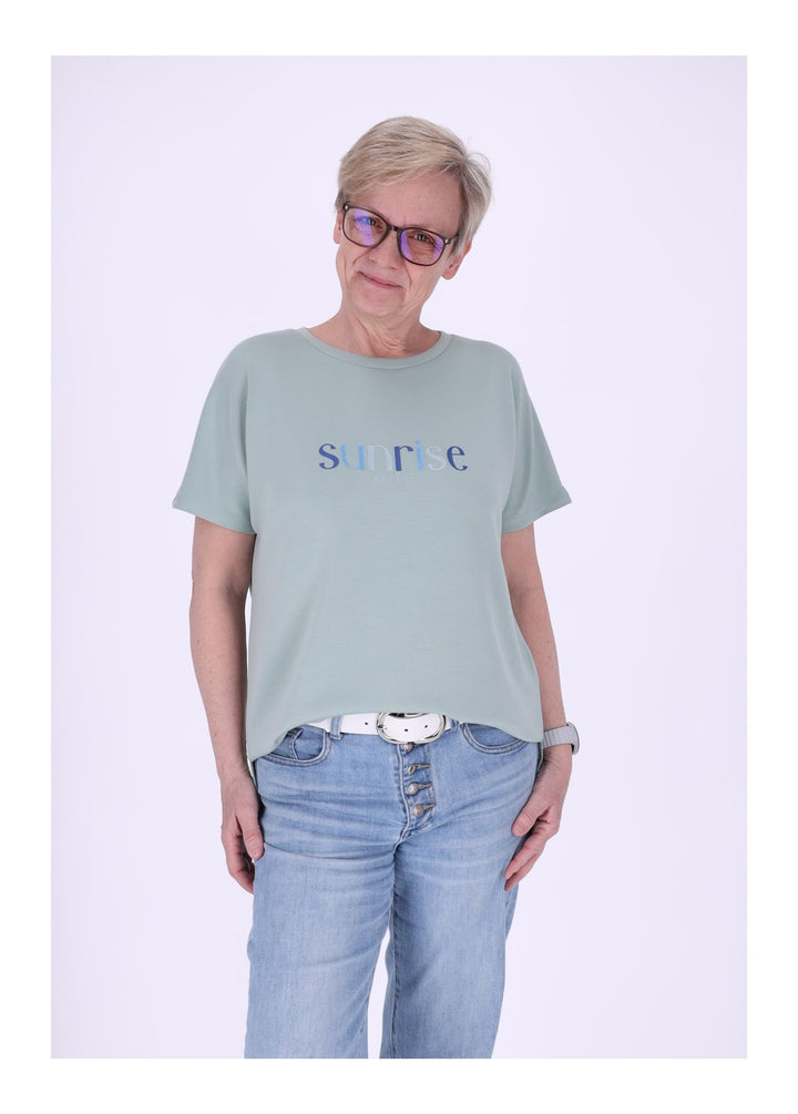T-Shirt Dame SUNRISE Samtdruck
