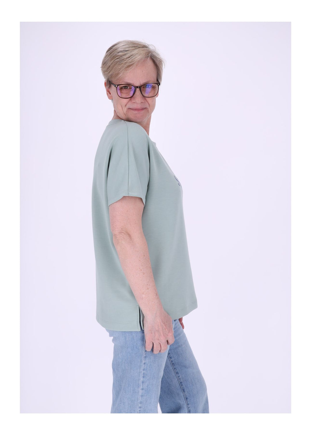 T-Shirt Dame SUNRISE Samtdruck