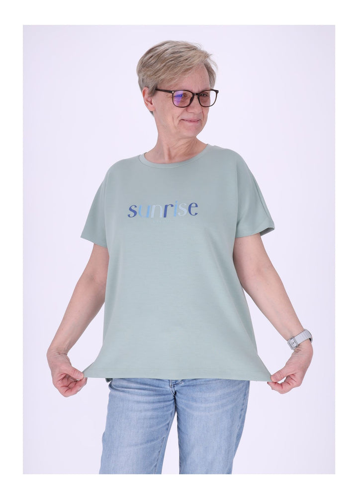 T-Shirt Dame SUNRISE Samtdruck