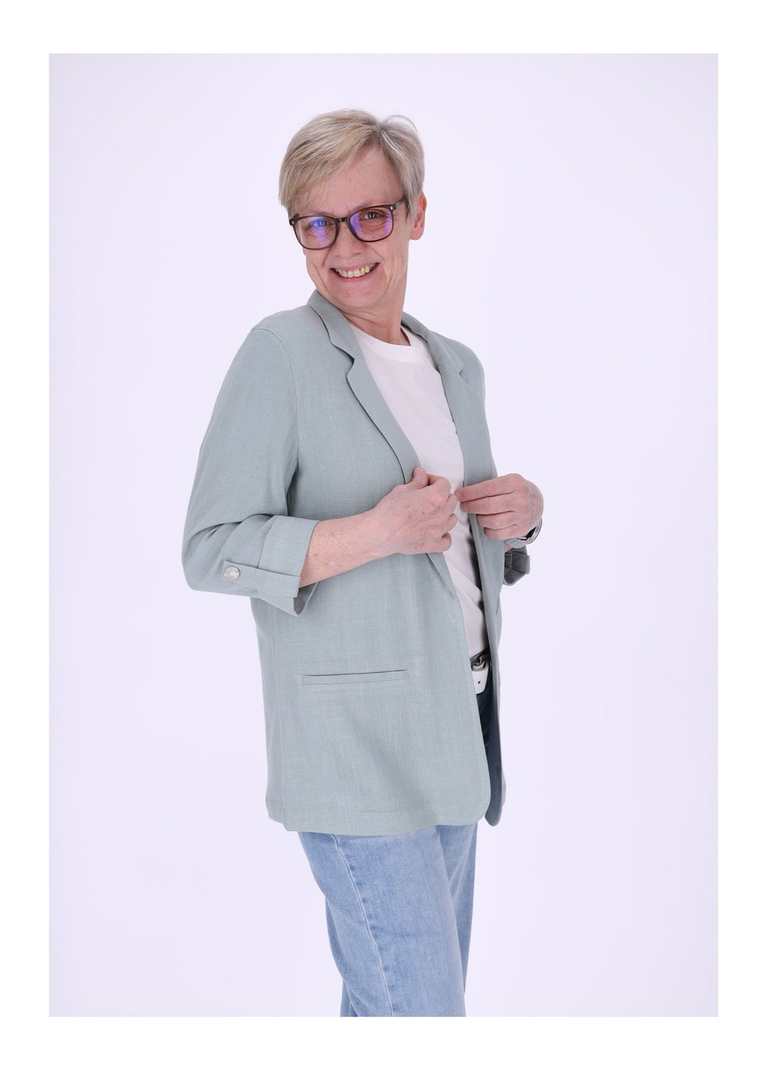 ONLSIESTA 3/4 OPEN LIN BL BLAZE TLR