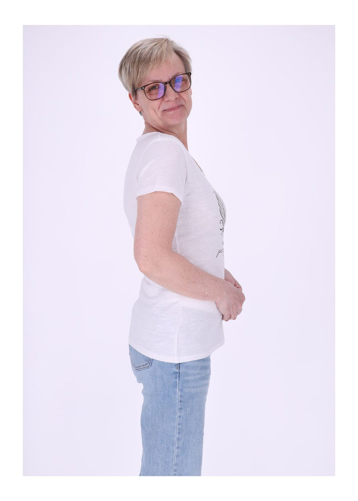 mjunik NANTES Damen T-Shirt Baumwolle