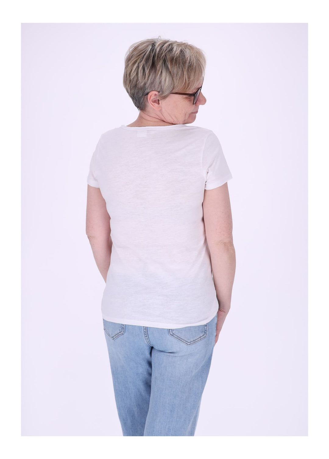 mjunik NANTES Damen T-Shirt Baumwolle