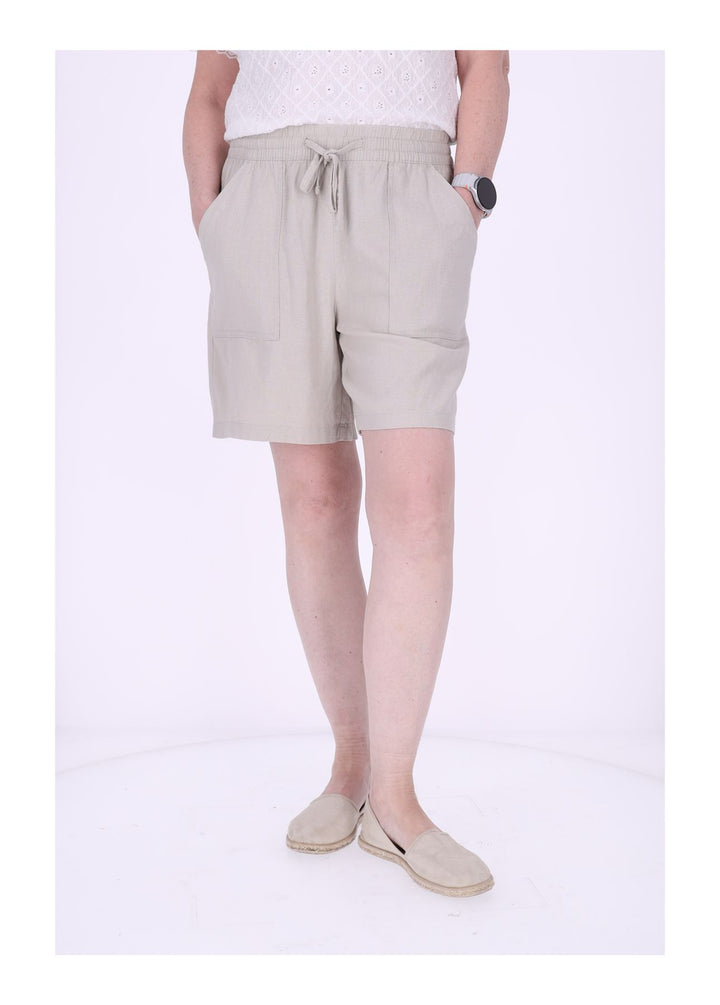 Authentic Style Damen Shorts Leinen-Mix