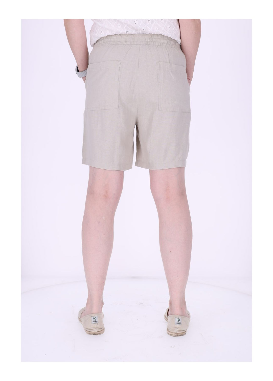 Authentic Style Damen Shorts Leinen-Mix