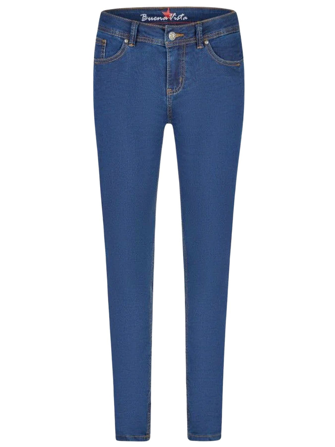 Damen Malibu-Zip High Cropped Cozy Denim