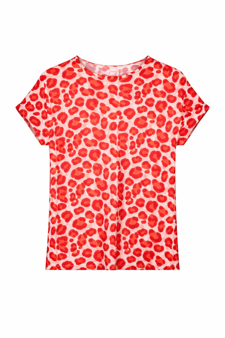 mjunik VENARIA T-Shirt Leopardenmuster
