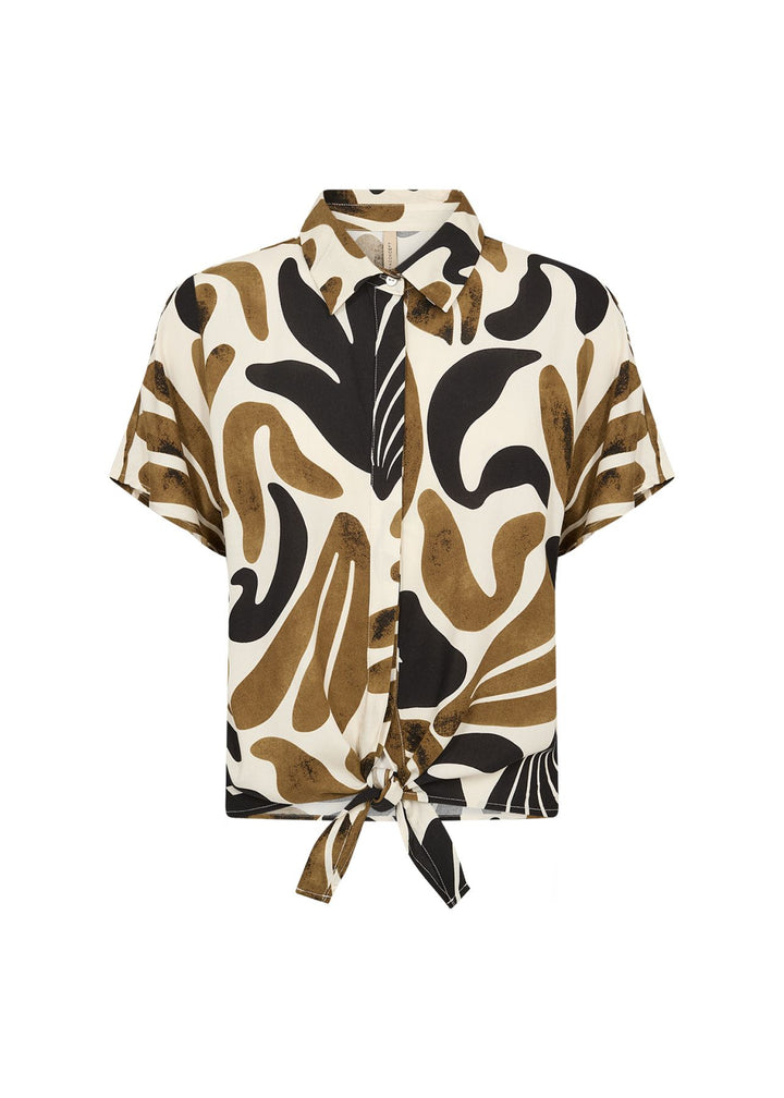 Bluse Damen Abstrackter Print