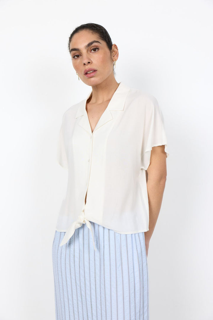 Bluse Damen Krawattenfront