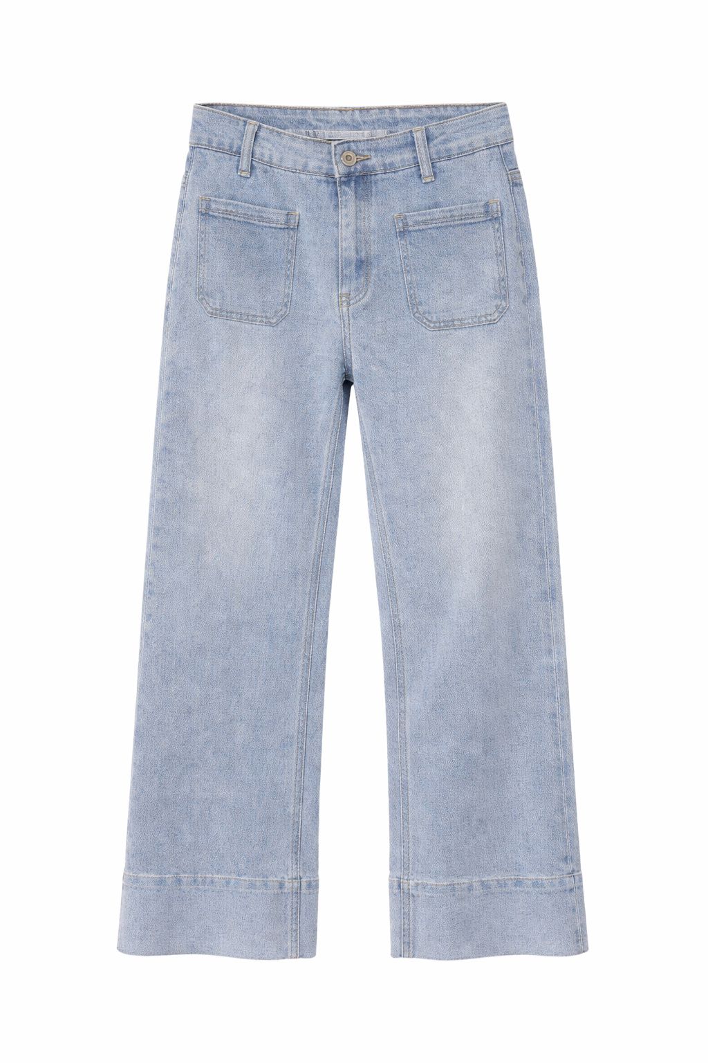 5f Jeans Damen Culotte mit Taschen