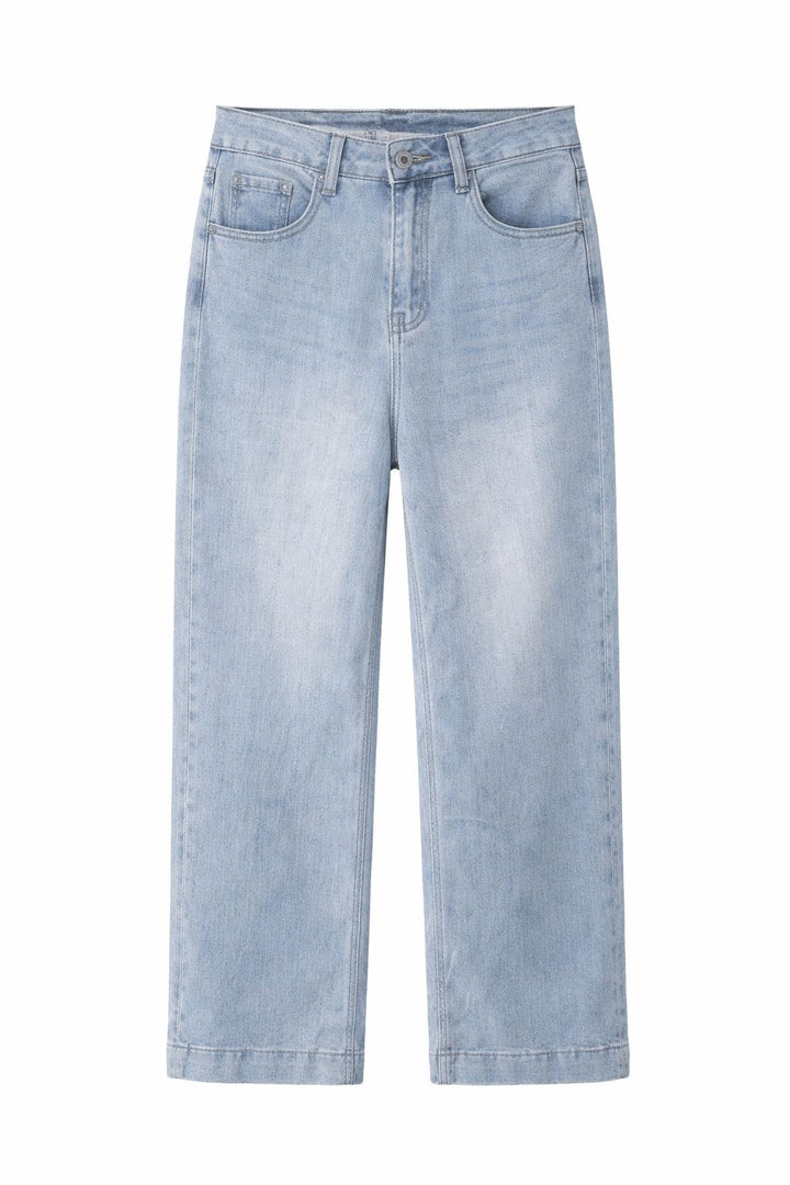 5f Jeans Damen weites Bein