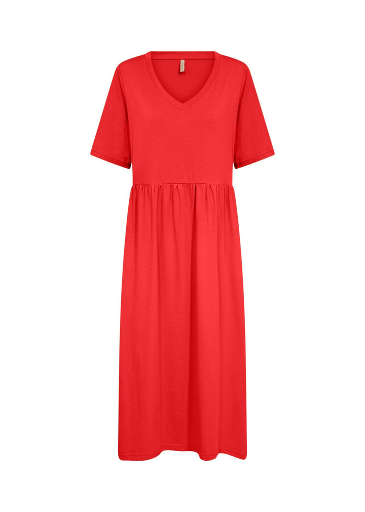 Soyaconcept Baumwoll-Kleid geraffte Taille