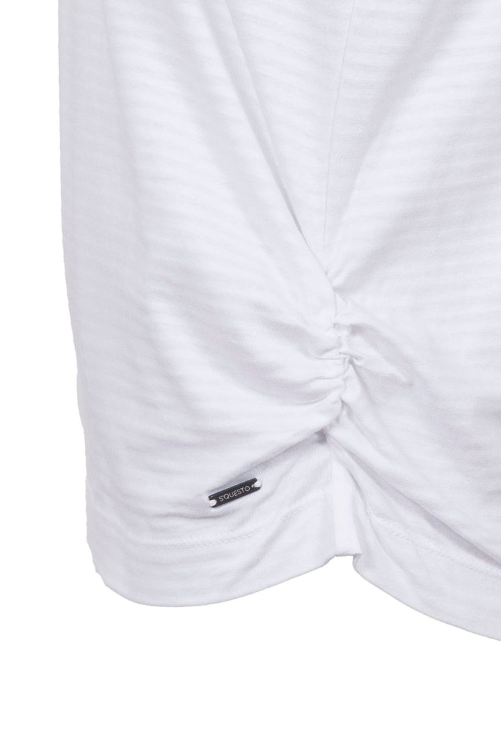 SOQUESTO Damen T-Shirt Streifenoptik
