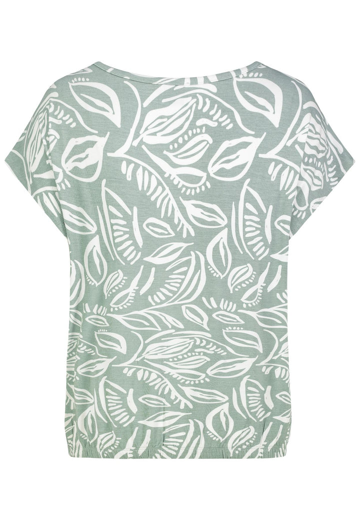 Authentic Style Damen T-Shirt Floraler Druck