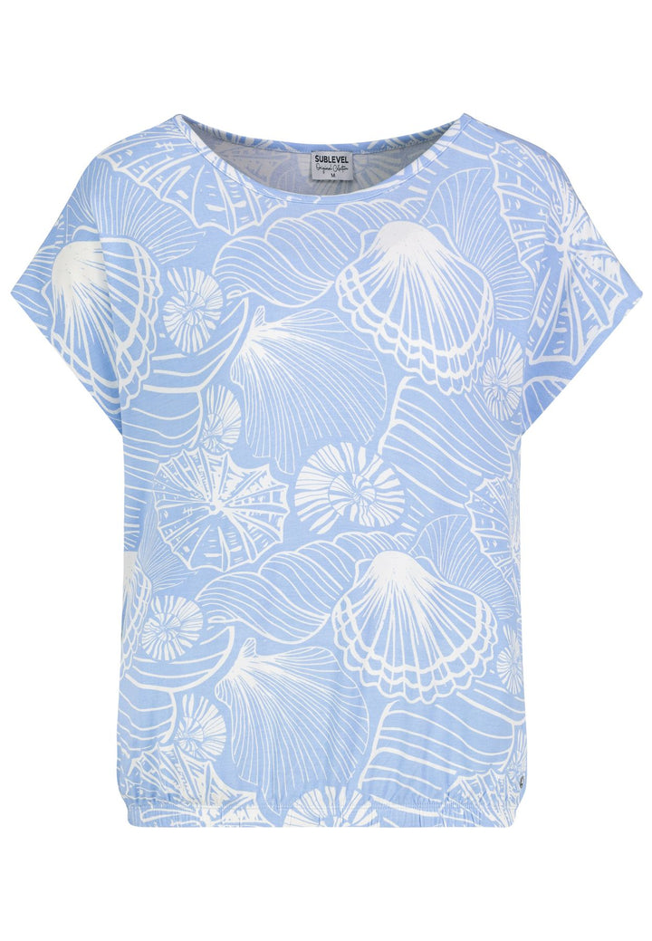 Authentic Style Damen Shirt Muscheldruck