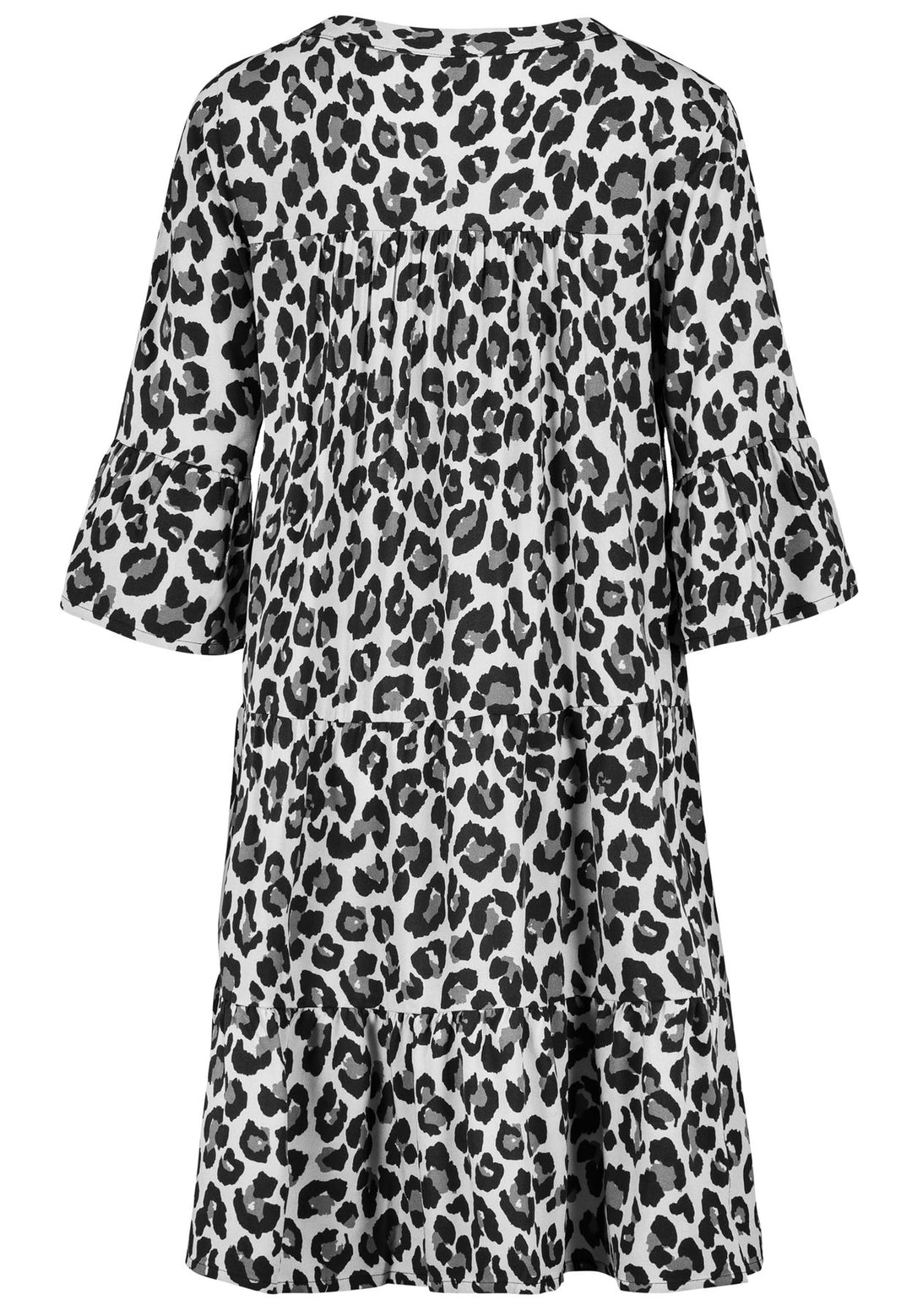Authentic Style Kleid Tierprint Stufenschnitt