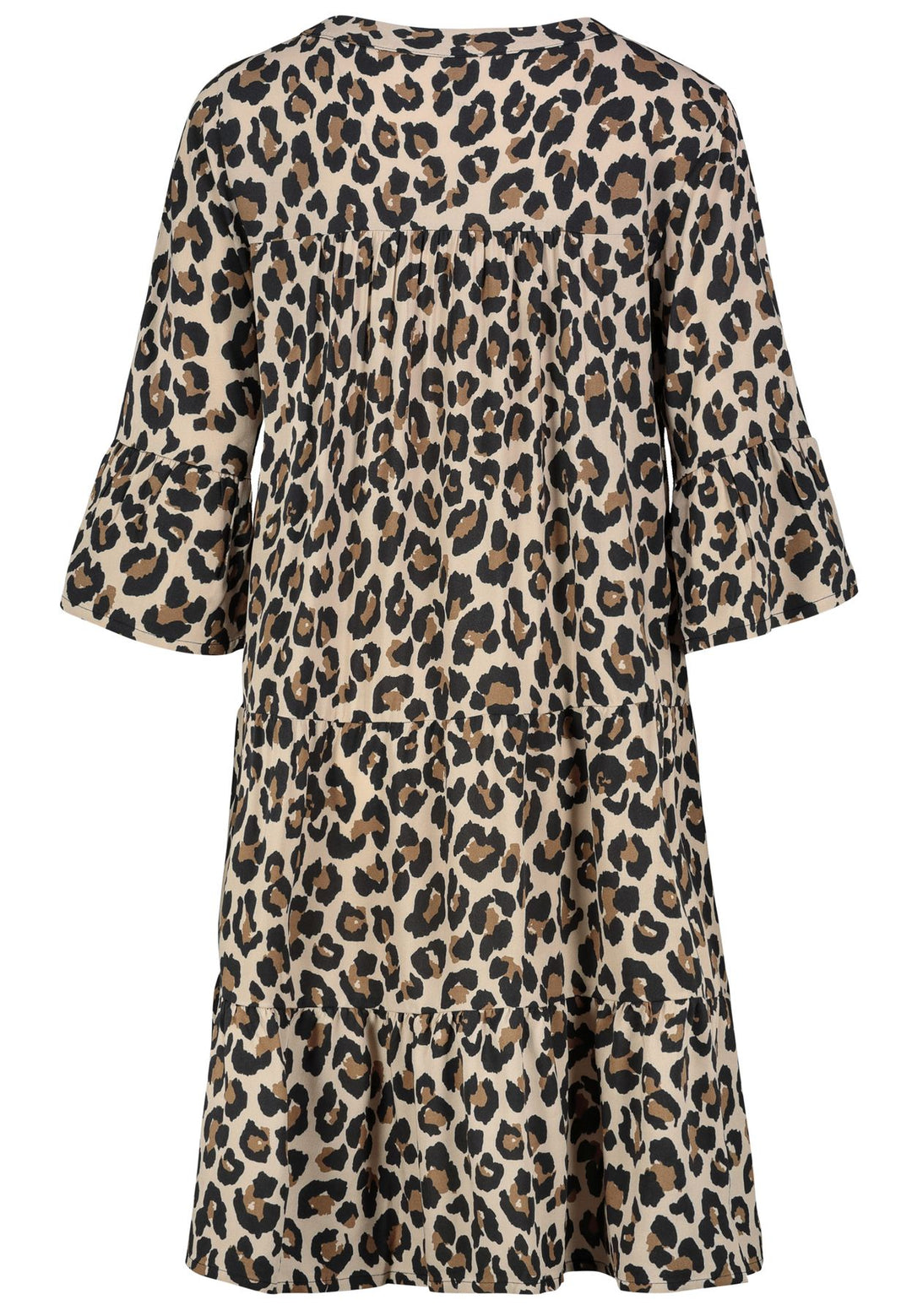 Authentic Style Kleid Tierprint Stufenschnitt