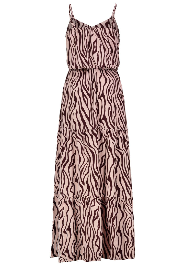 Maxikleid Damen Volants Authentic Style