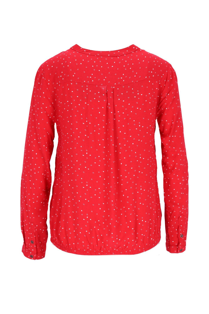 Splash of Color Bluse Herzen