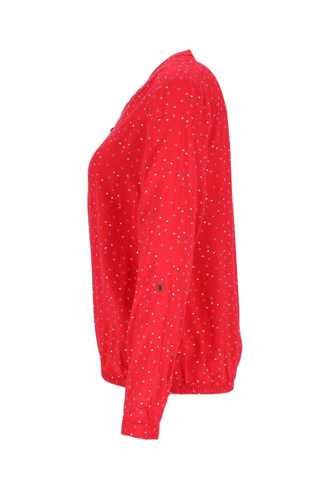 Splash of Color Bluse Herzen