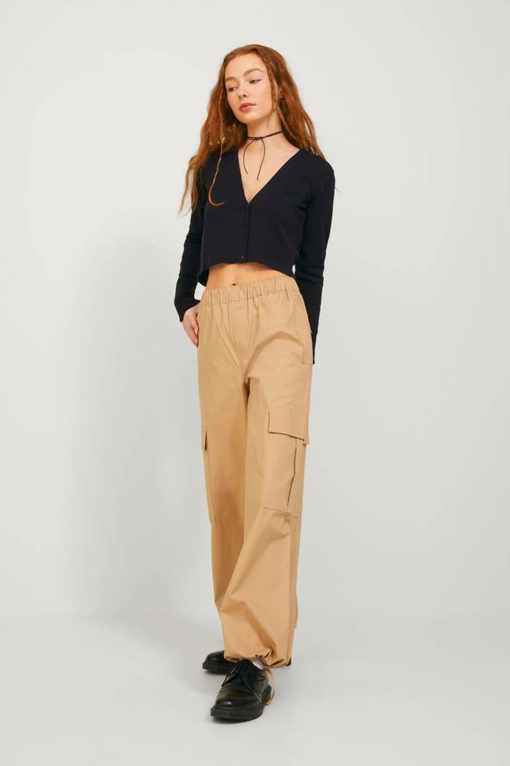 Damen JXISABEL SOFT CROP CARDIGAN KNIT