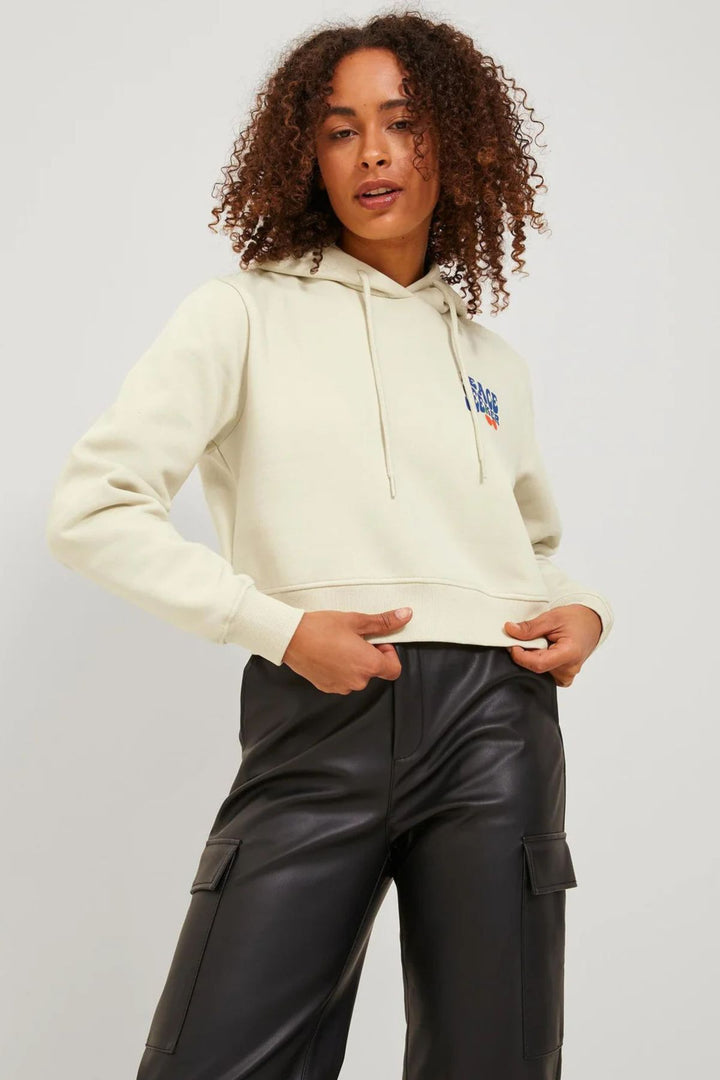 Damen JXROWAN RLX LS SHORT HOOD SWT