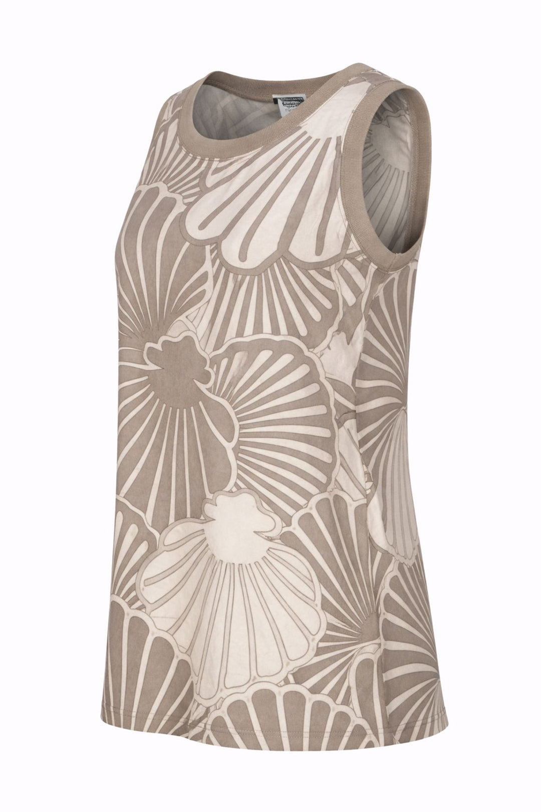 Authentic Style Damen Top Muschelprint