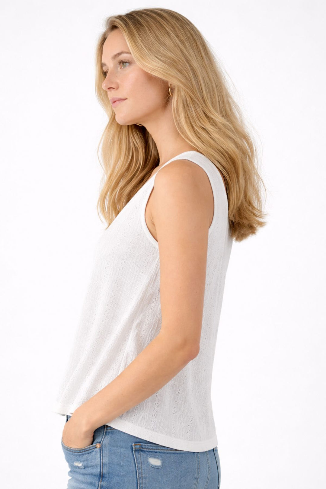 Zabaione Damen Top V-Ausschnitt