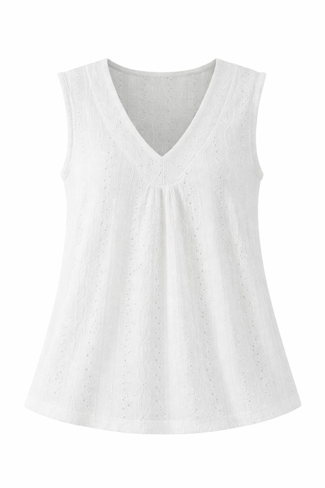 Zabaione Damen Top V-Ausschnitt