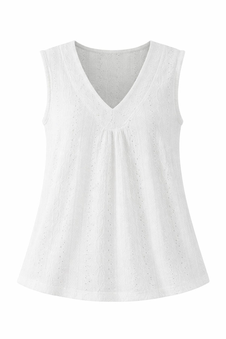 Zabaione Damen Top V-Ausschnitt