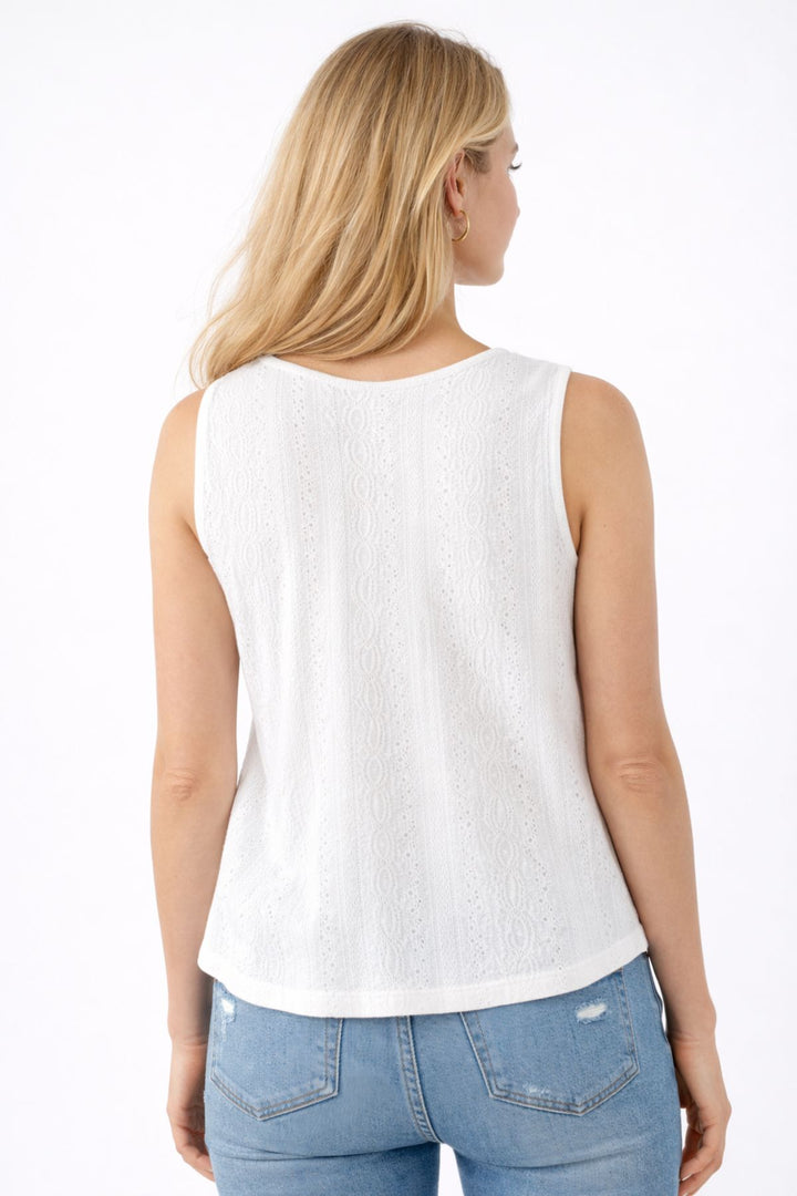 Zabaione Damen Top V-Ausschnitt