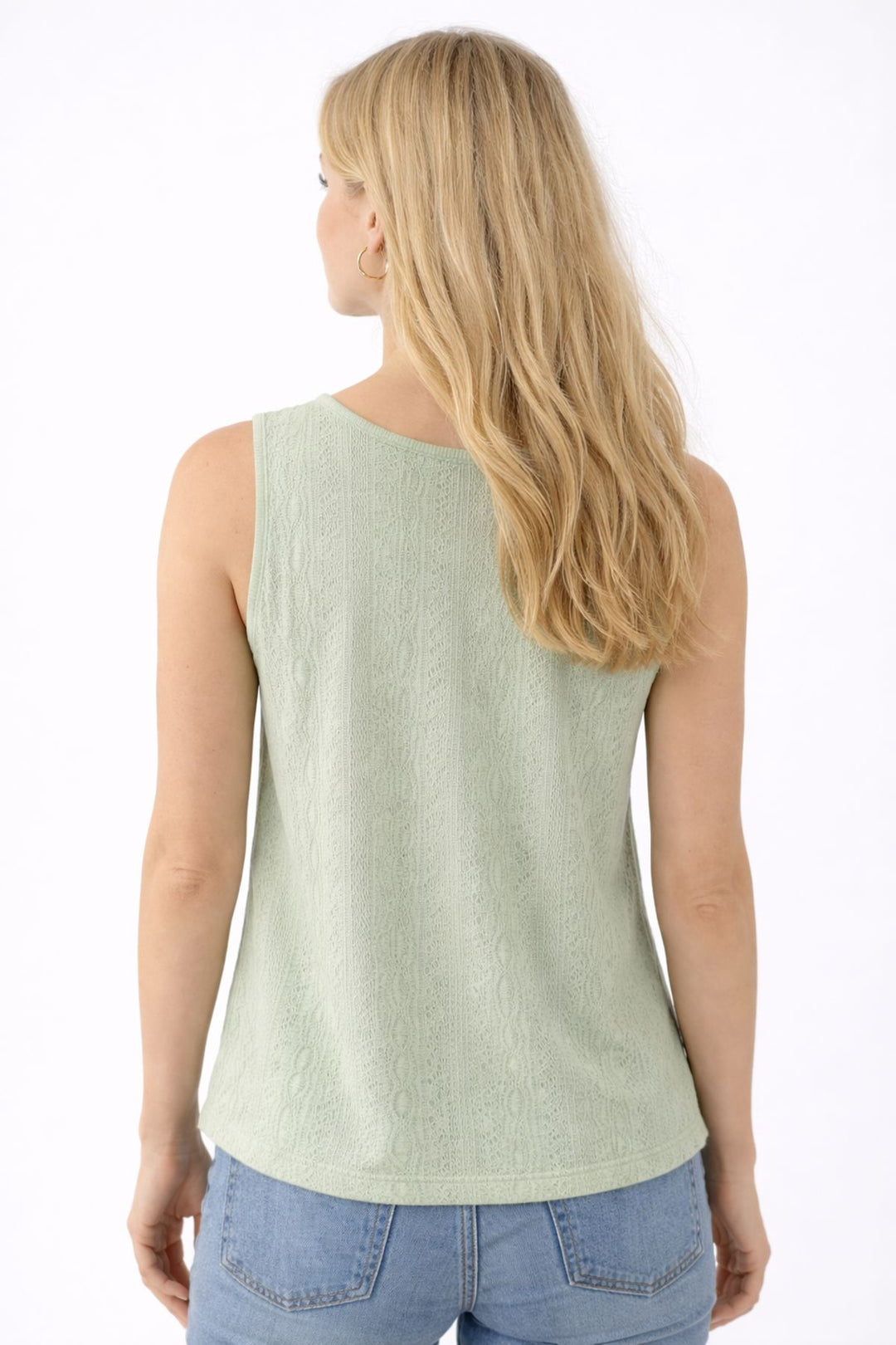 Top Damen V-Ausschnitt Gerafft soft sage