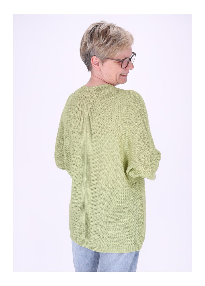 Strickjacke Damen offen 3/4 Arm