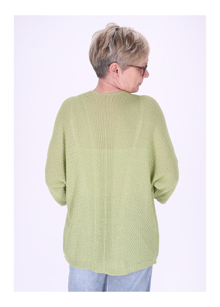 Strickjacke Damen offen 3/4 Arm