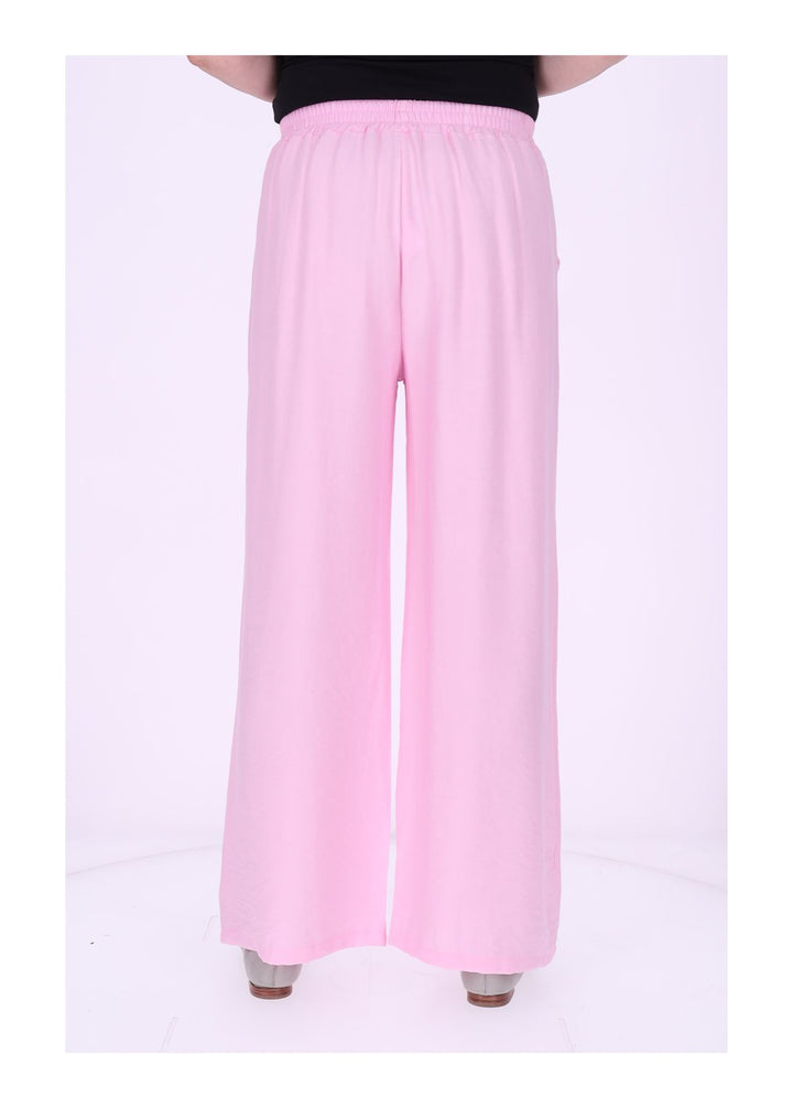 Hose Damen Viskose Gummizug weites Bein